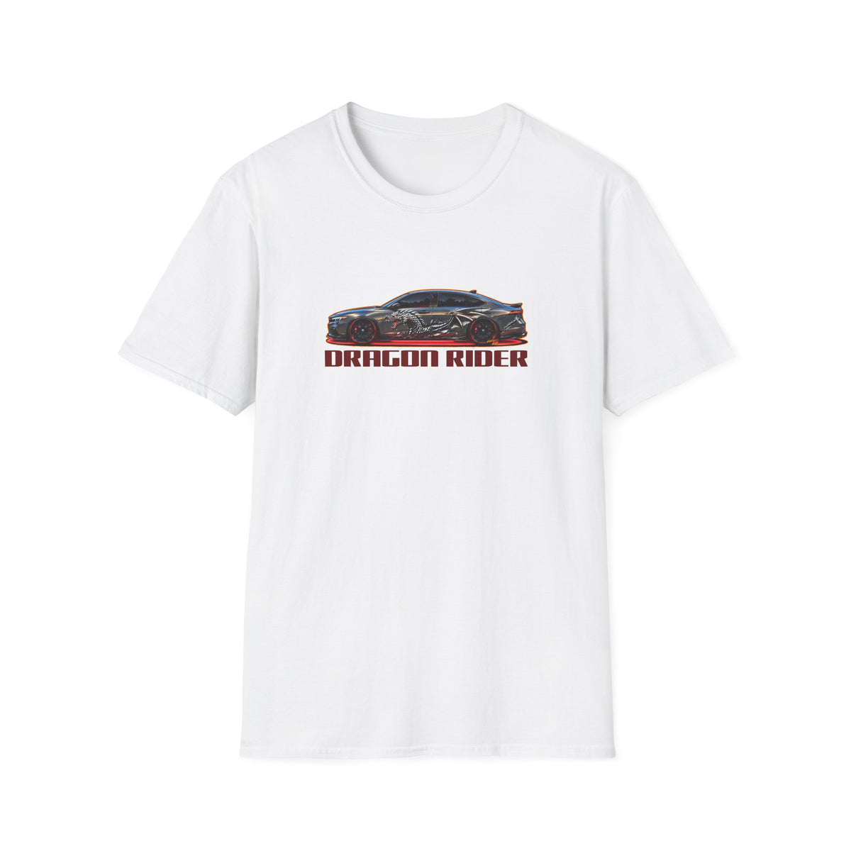 HONDA ACCORD 2025 Dragon Rider Collectible Fireball Art TeeShirt