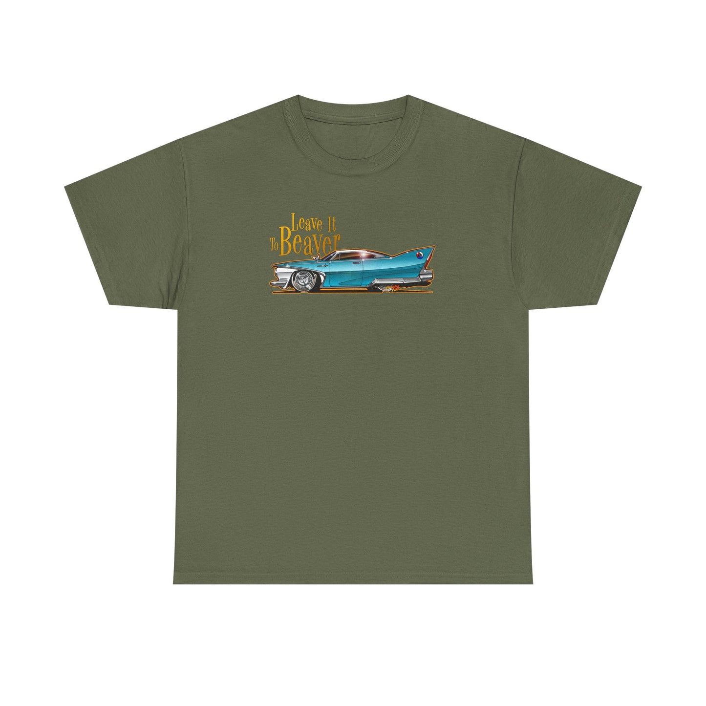 LEAVE IT TO BEAVER Plymouth Fury Heavy Cotton Tee Shirt - Multiple Colors