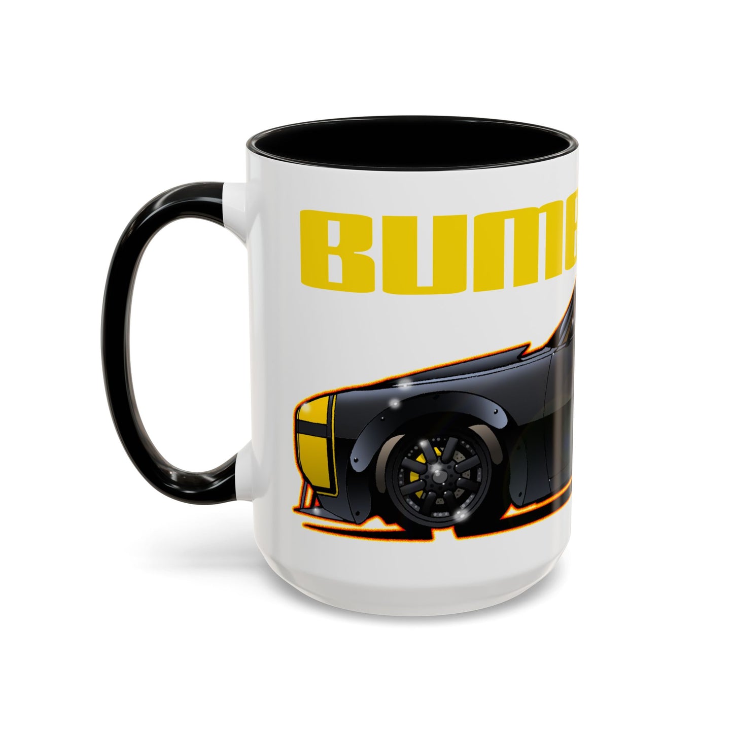 TRANSFORMERS BUMBLEBEE 1967 Camaro Fireball Art Collectible Coffee Mug - 2 Sizes
