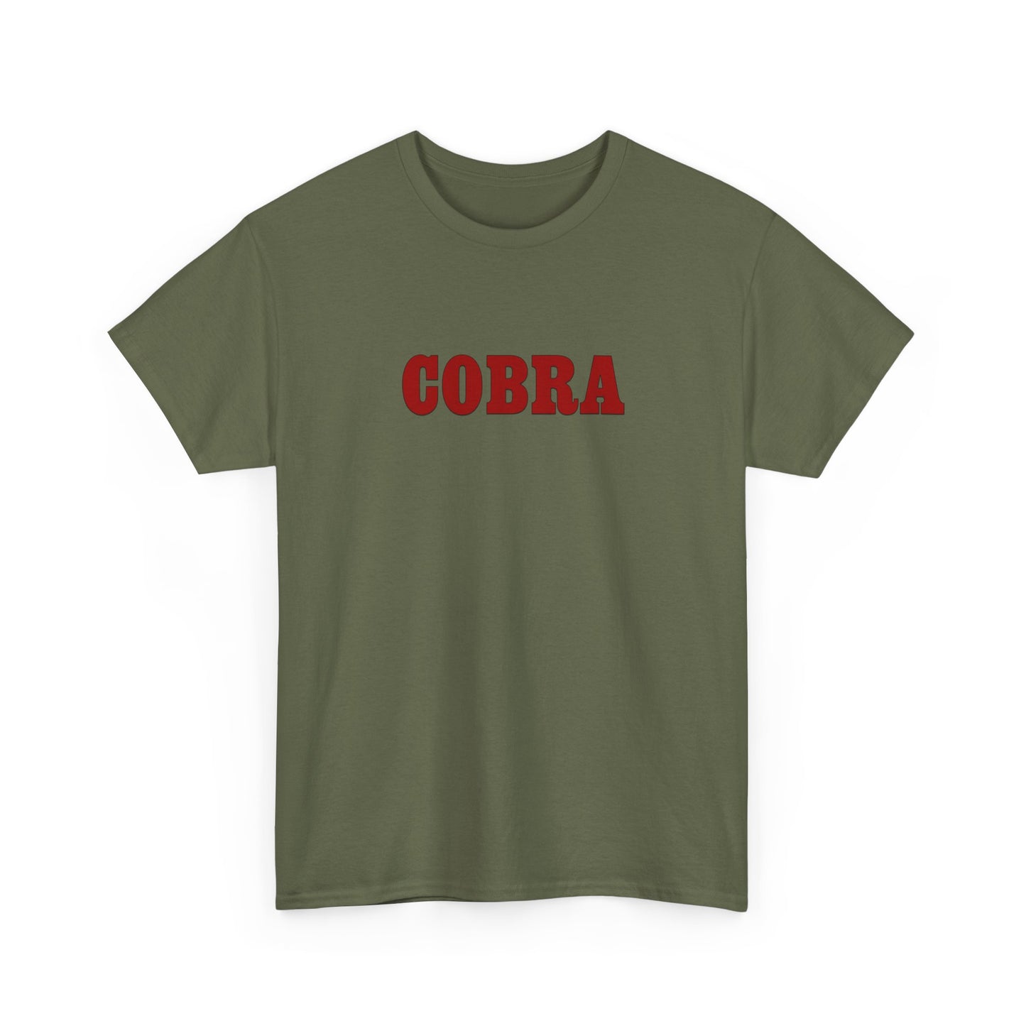 COBRA MERCURY Movie Sylvester Stallone Unisex Heavy Cotton Tee 8 Colors
