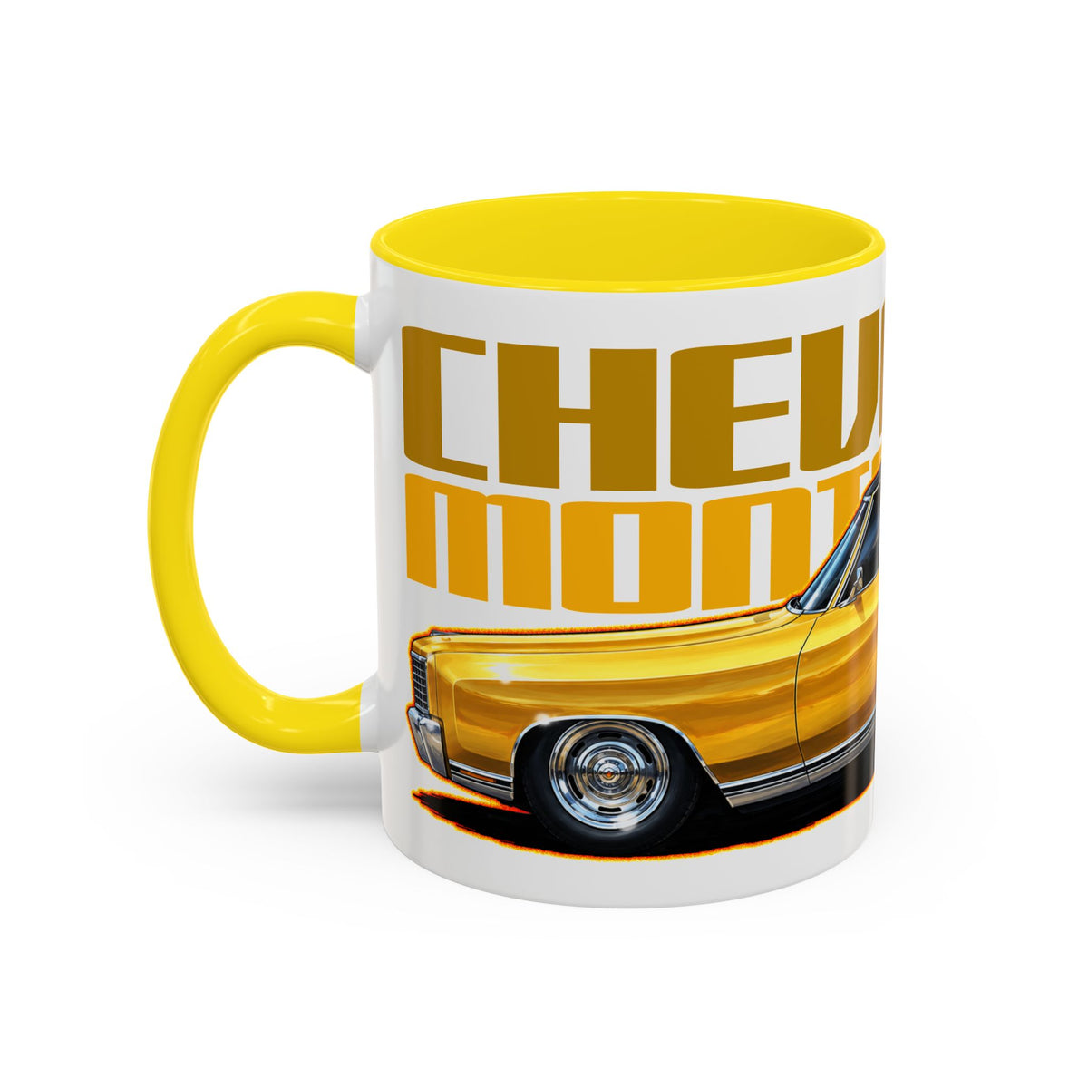 CHEVROLET MONTE CARLO 1972 Collectible Fireball Art Coffee Mug - 2 Sizes