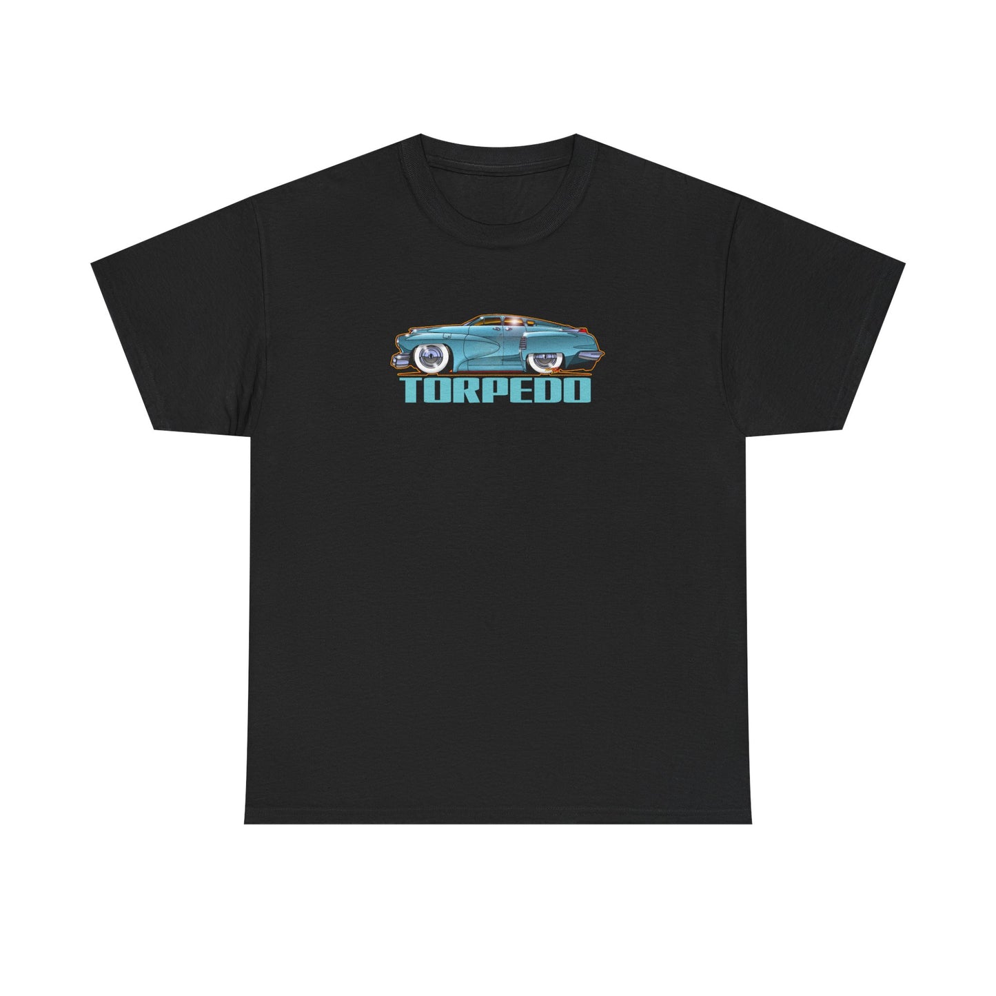 TUCKER TORPEDO 48 Collectible Fireball Art Cotton Tees