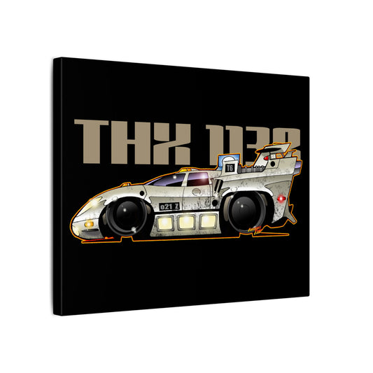 THX 1138 LOLA 770 Movie Car Fireball Art Canvas Print - 11x14