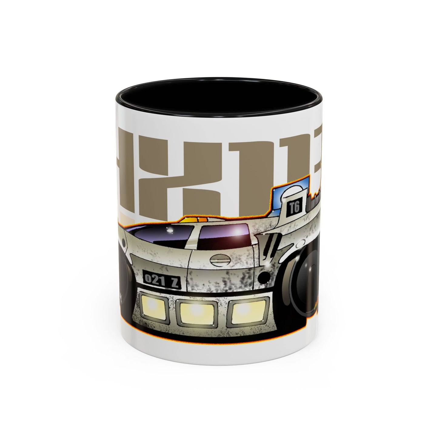 THX 1138 LOLA 770 Movie Car Collectible Fireball Art Coffee Mug - 2 Sizes