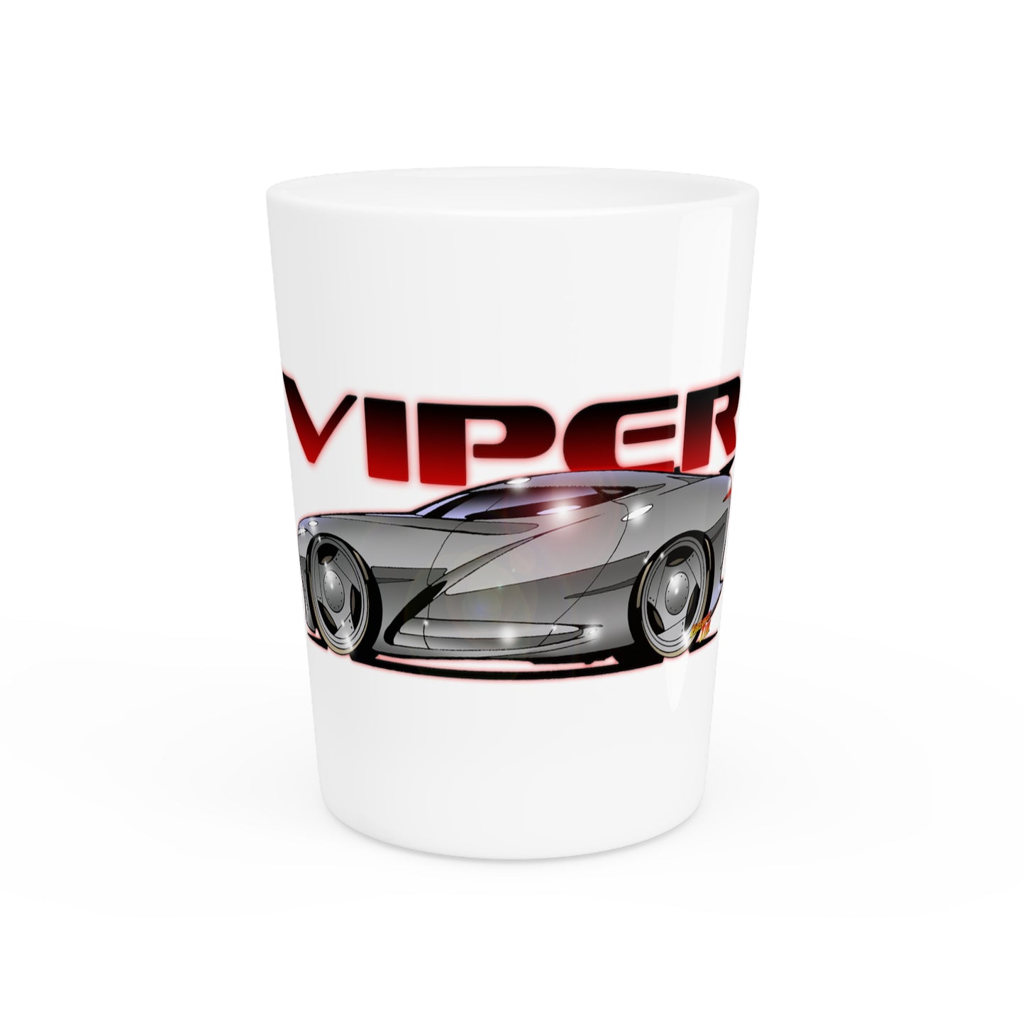 VIPER TV Car Shot Glass