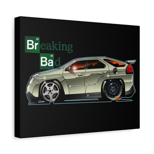BREAKING BAD Pontiac Aztek Canvas Wall Art Print - 11x14