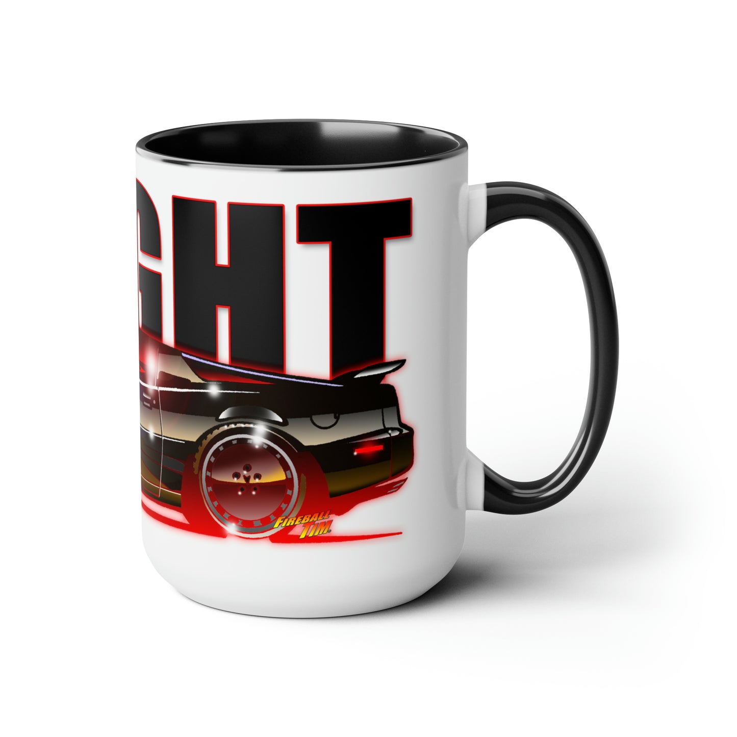 KNIGHT RIDER Pontiac Firebird TV Car Coffee Mug 15oz