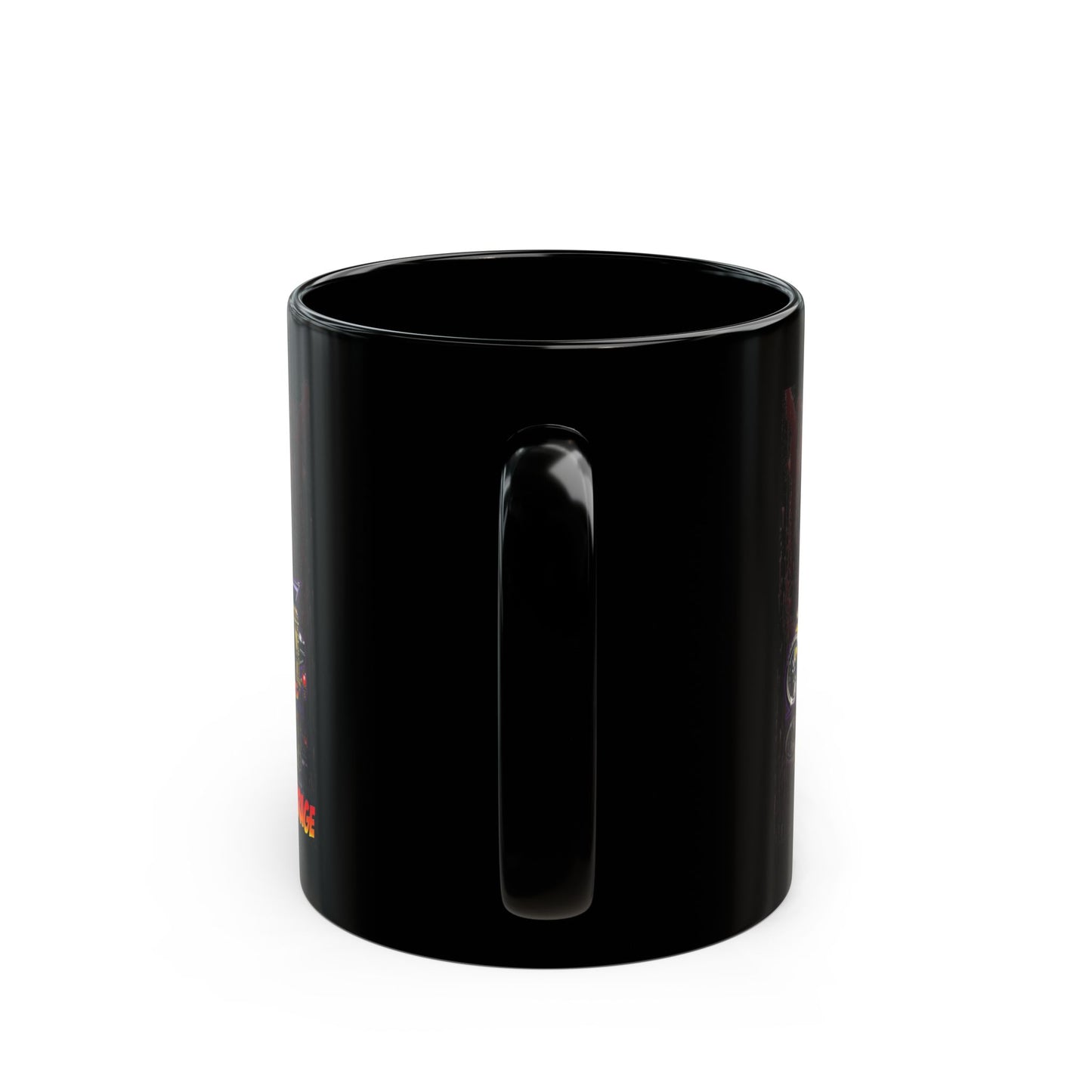 MUNSTERS DRAGULA TV Show Collectible Black Coffee Mug 11oz
