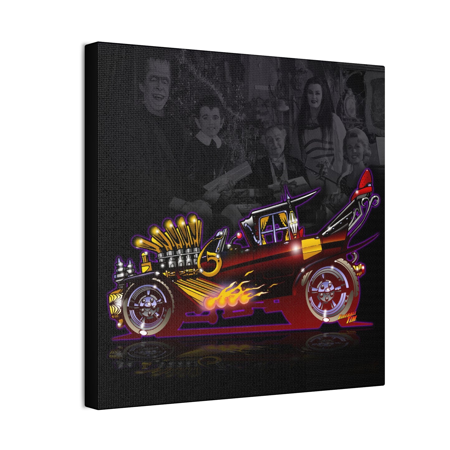 MUNSTERS MUNSTER KOACH Canvas Art Wall Print - 12x12