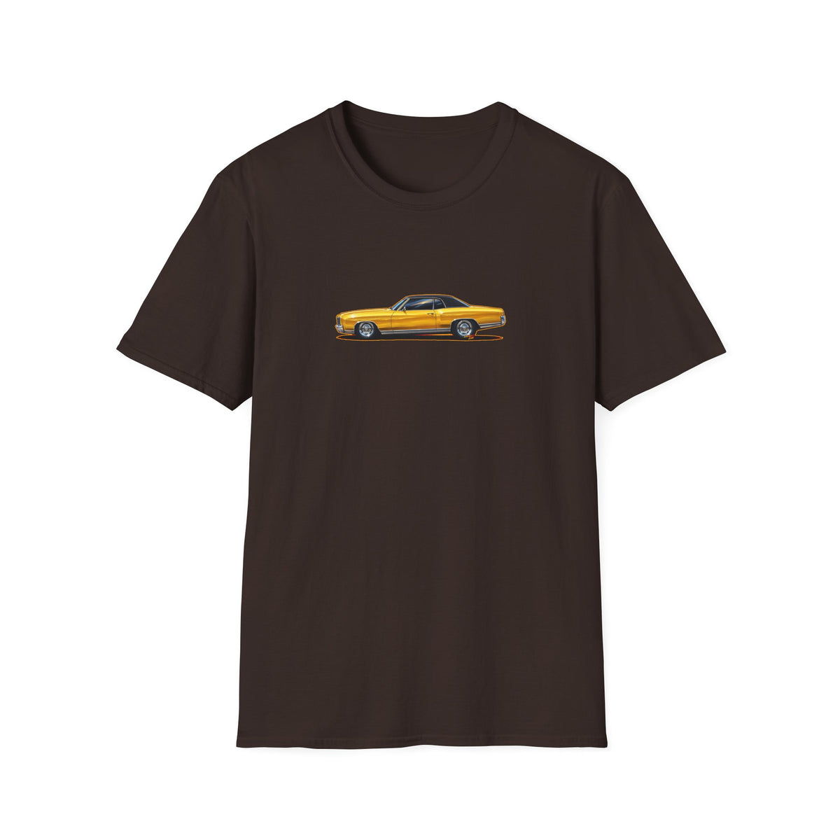 CHEVROLET MONTE CARLO 1972 Collectible Fireball Art TeeShirt