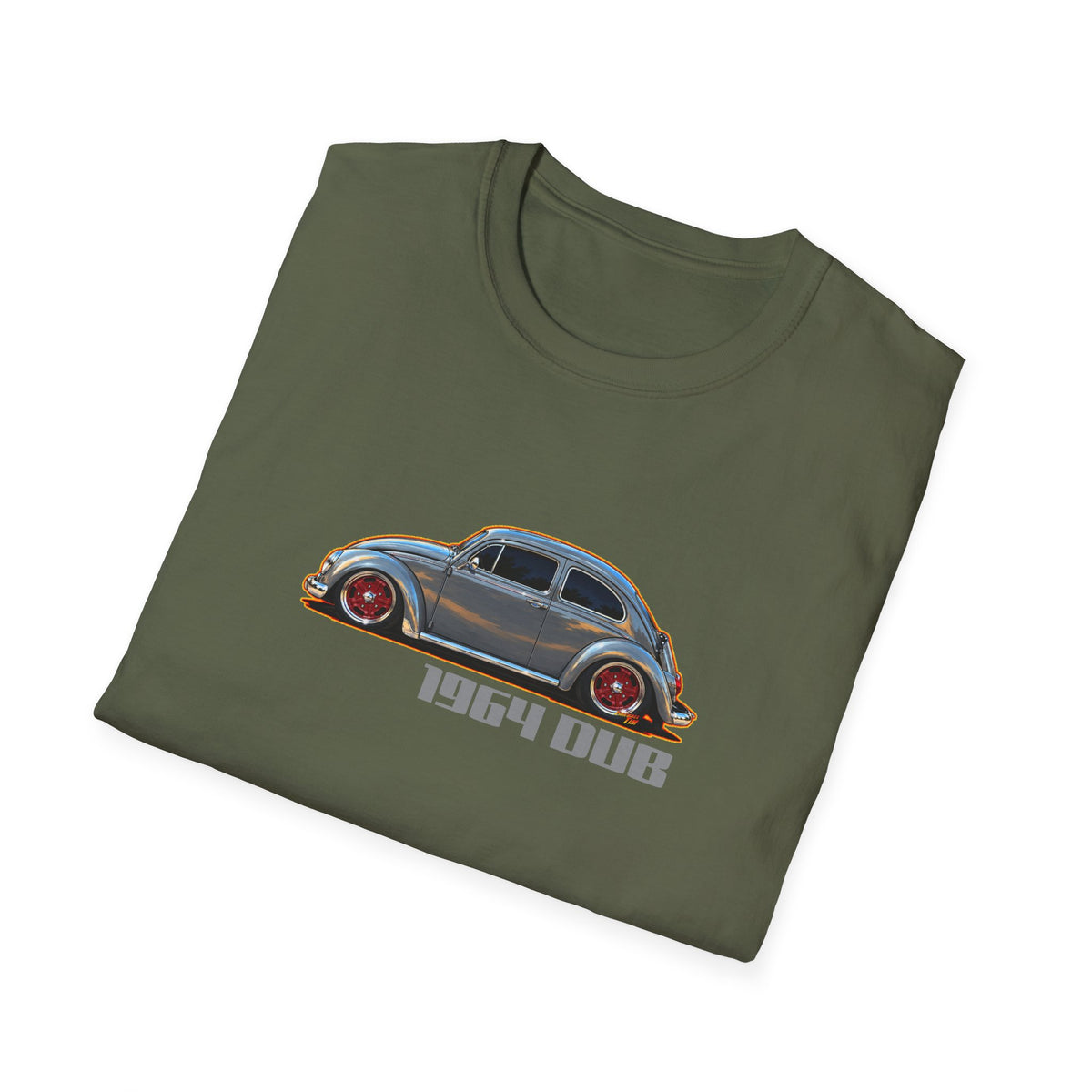 KUSTOM 1964 VW BUG Collectible Fireball Art TeeShirt