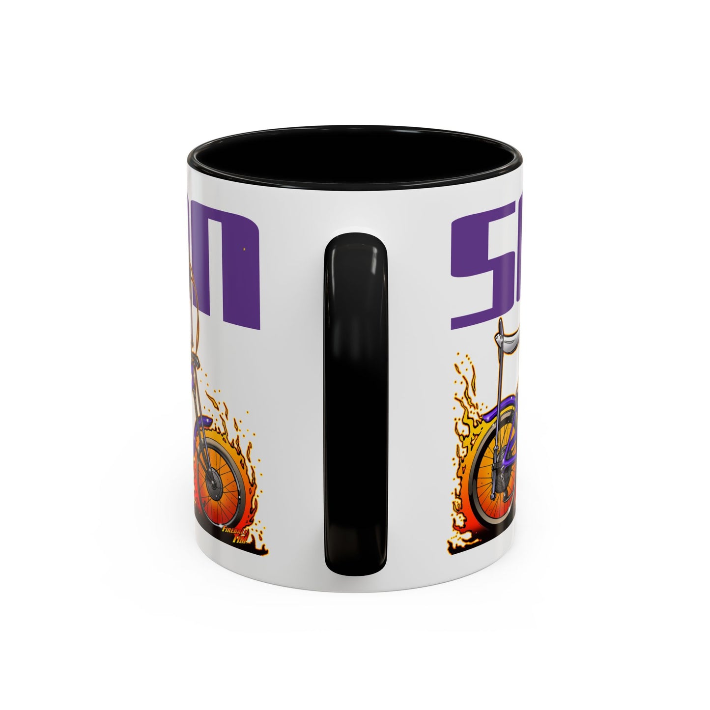 SCHWINN GRAPE CRUSH Bicycle Collectible Coffee Art Mug 2 Sizes