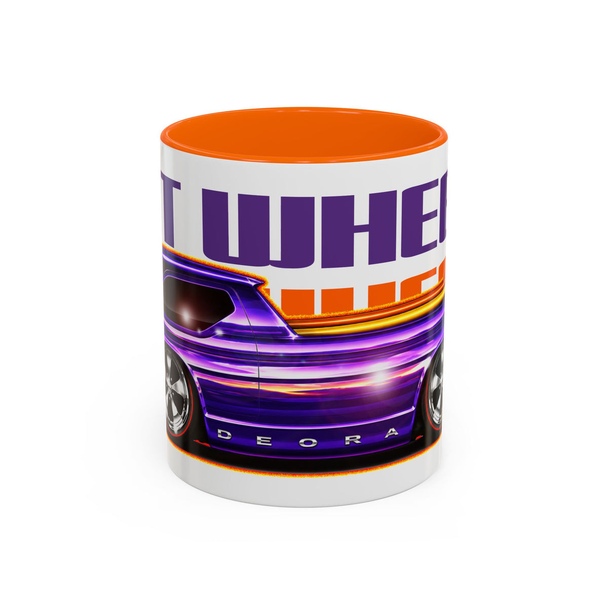 HOT WHEELS Sweet 16 DEORA Collectible Fireball Art Coffee Mug - 2 Sizes
