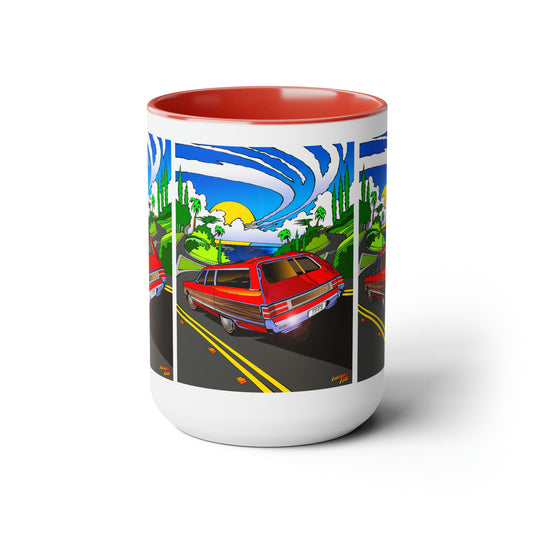 CHRYSLER Town & Country STATION WAGON 1973 Coffee Mug 15oz-Mug-Fireball Tim Garage