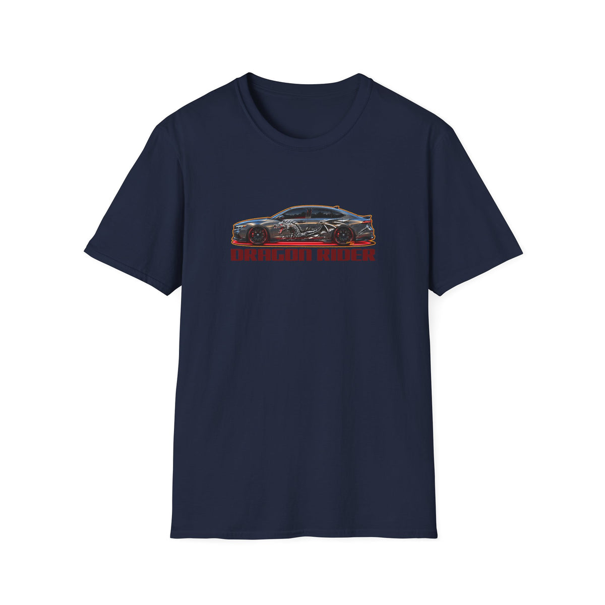 HONDA ACCORD 2025 Dragon Rider Collectible Fireball Art TeeShirt
