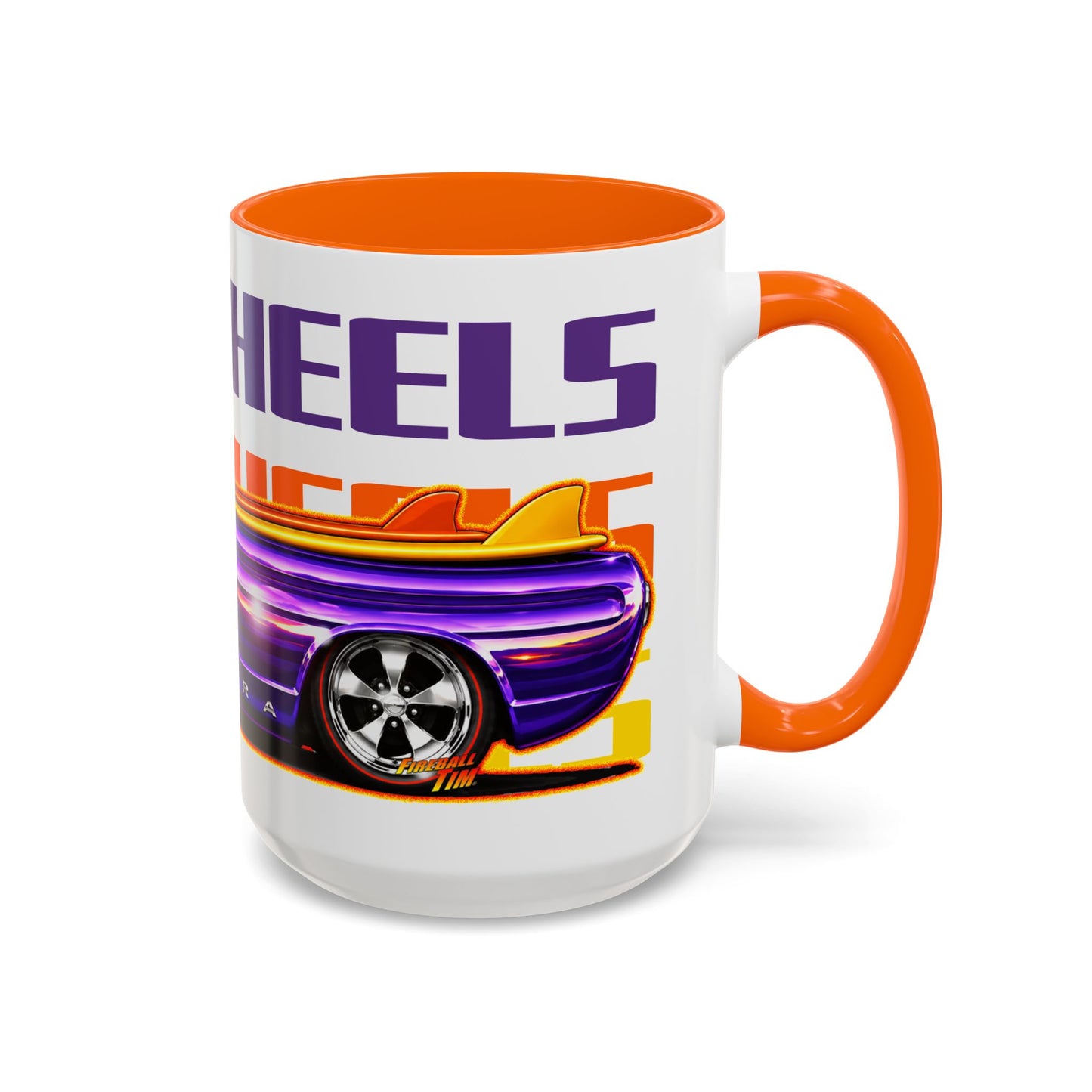 HOT WHEELS Sweet 16 DEORA Collectible Fireball Art Coffee Mug - 2 Sizes