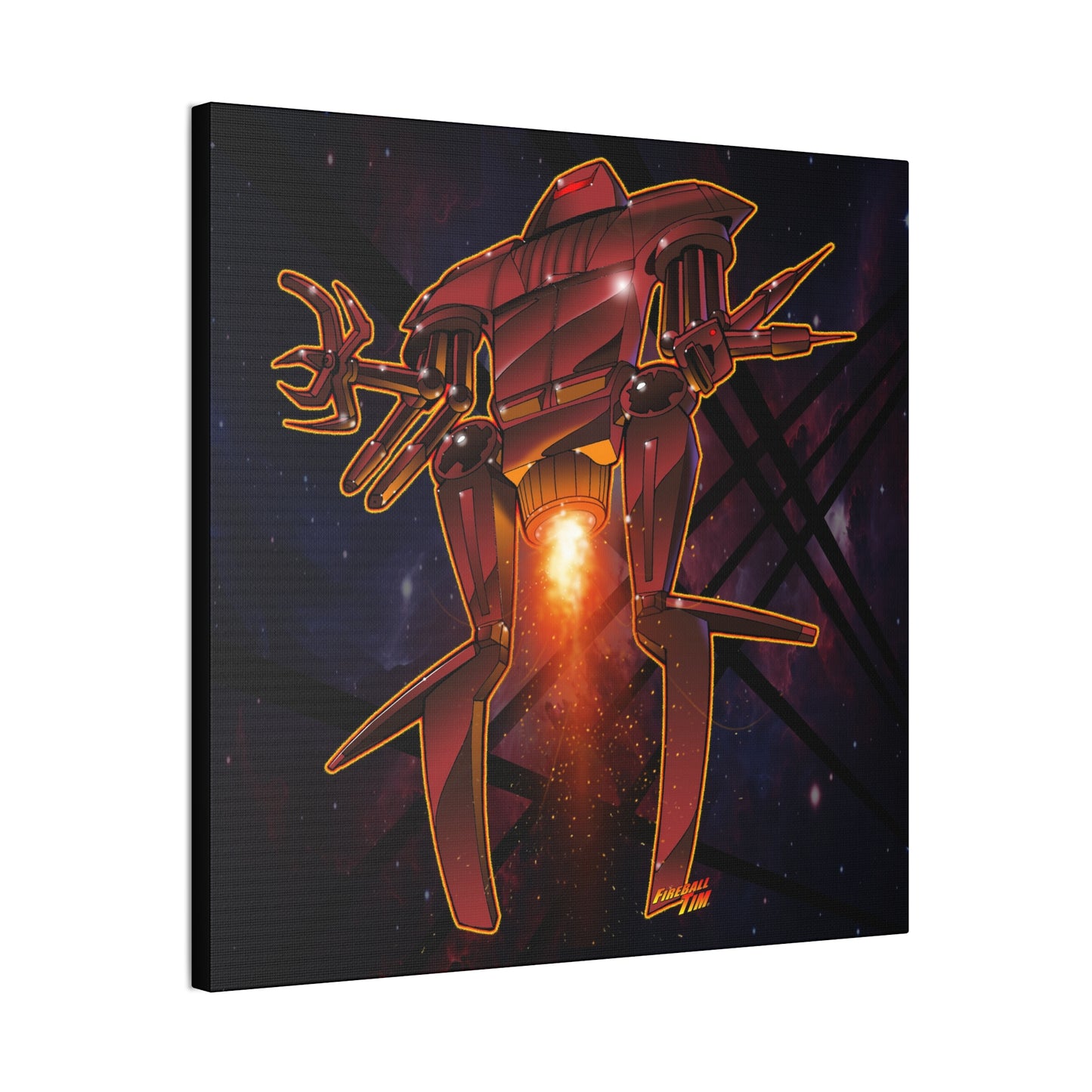 THE BLACK HOLE Movie Maximillian Robot Canvas Art MASTERPRINT 2 Sizes