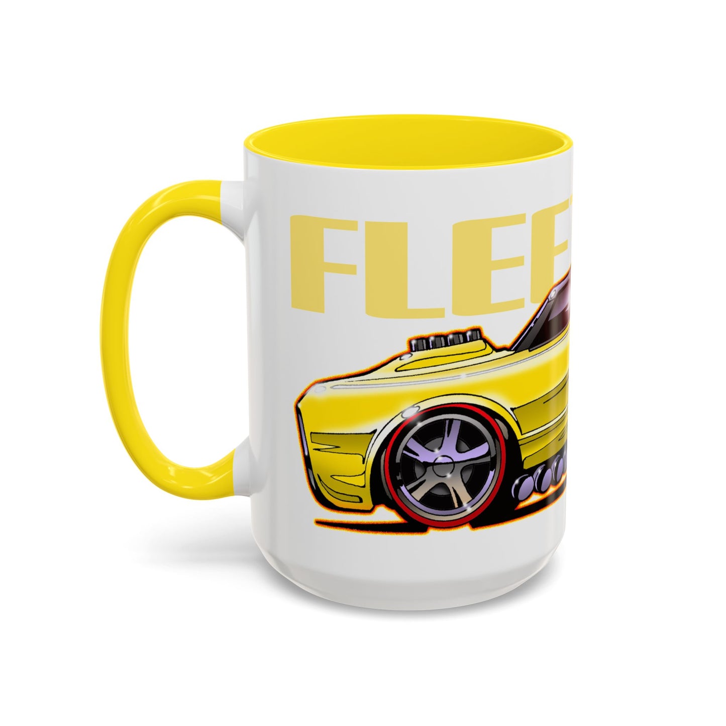 CUSTOM FLEETSIDE Hot Wheels Collectible Fireball Art Coffee Mug - 2 Sizes