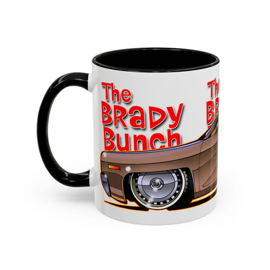 THE BRADY BUNCH 1971 Plymouth Satelite Wagon Collectible Coffee Mug 2 Sizes