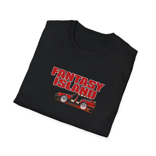 FANTASY ISLAND TV Show Plymouth Concept Art Softstyle T-Shirt - 11 Colors