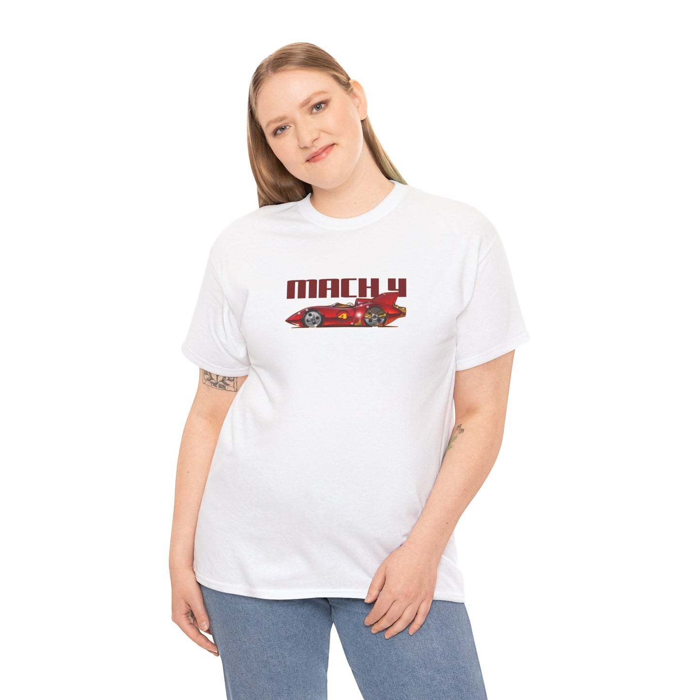SPEED RACER MACH 4 Fireball Art Cotton Tee Shirt - Colors