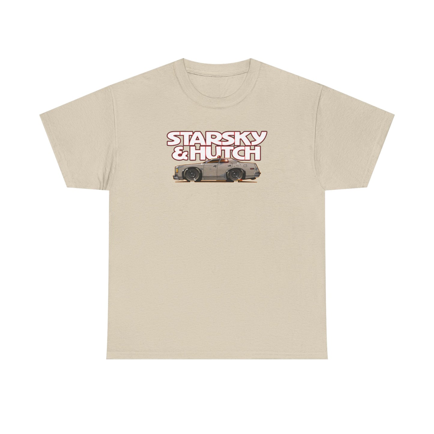 STARSKY AND HUTCH Hutchmobile TV Show Cotton Tee Shirt Mutiple Colors