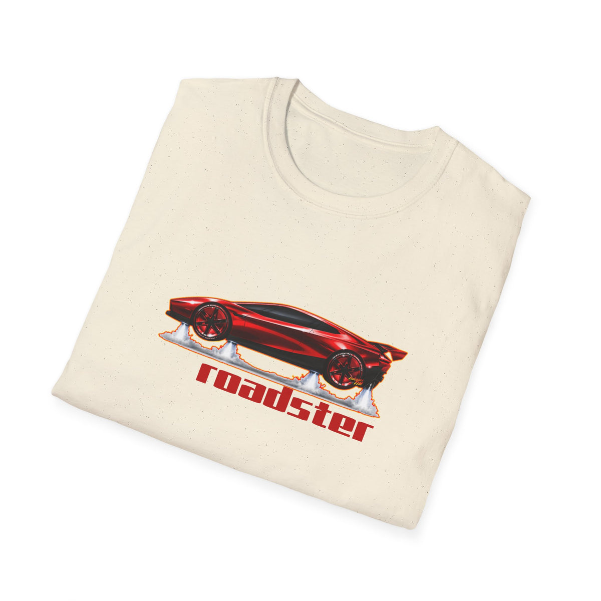 TESLA FLYING ROADSTER Collectible Fireball Art TeeShirt
