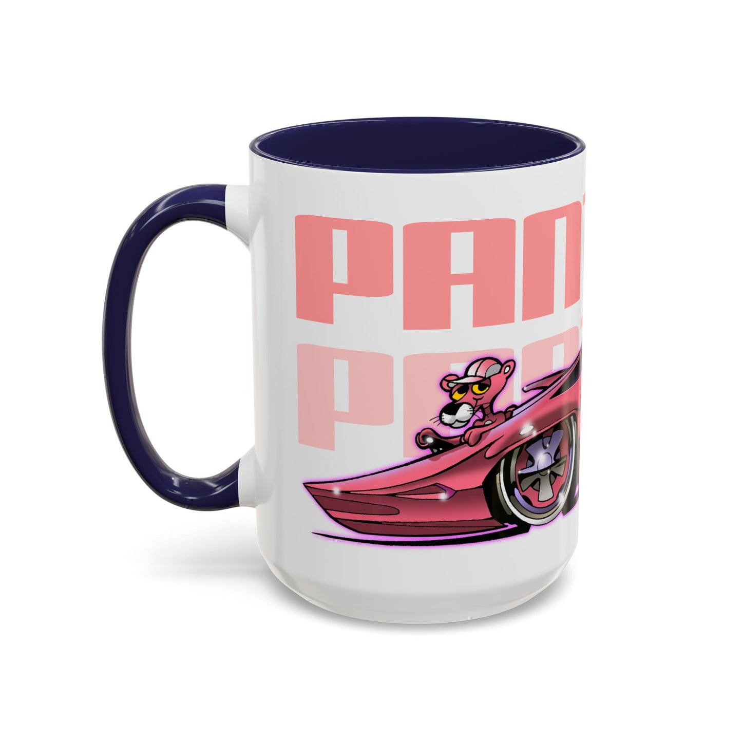 PINK PANTHER PANTHERMOBILE Collectible Coffee Art Mug - 2 Sizes