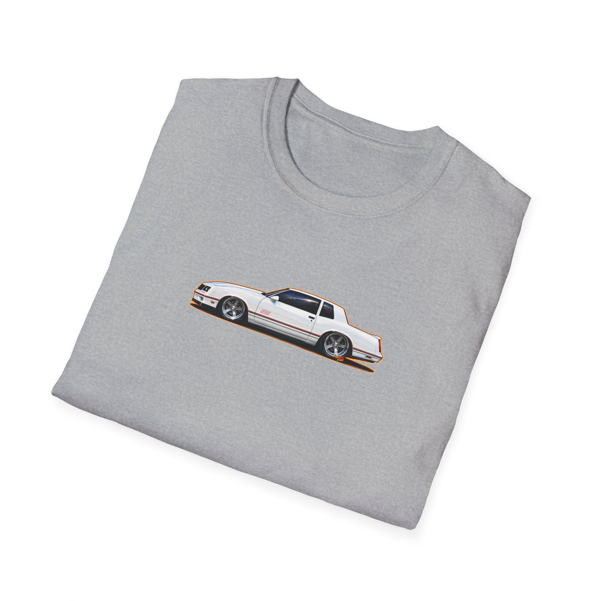 CHEVROLET MONTE CARLO 1987 Collectible Fireball Art TeeShirt