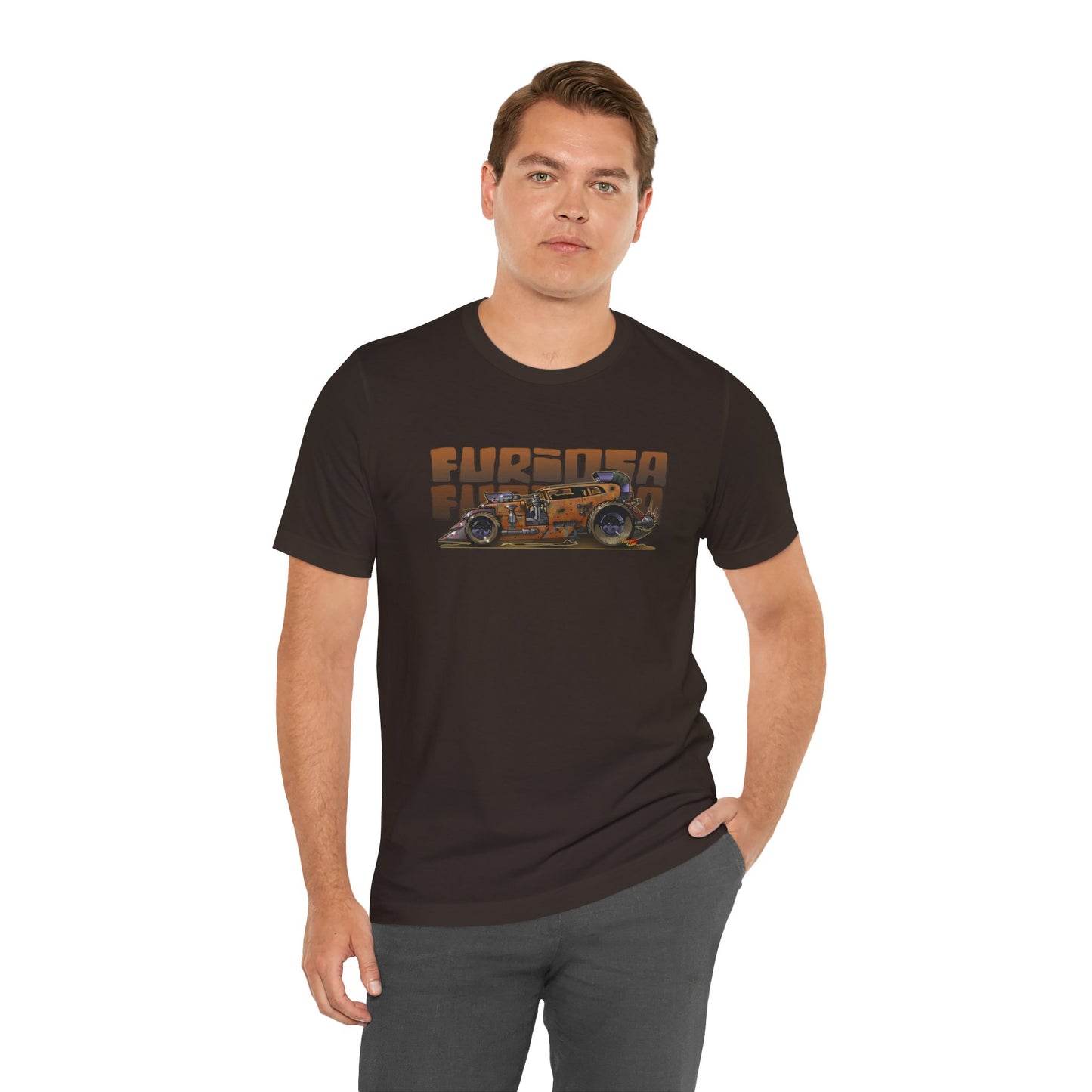FURIOSA Mad Max Movie Hot Rod Short Sleeve Tee Shirt - 12 Colors