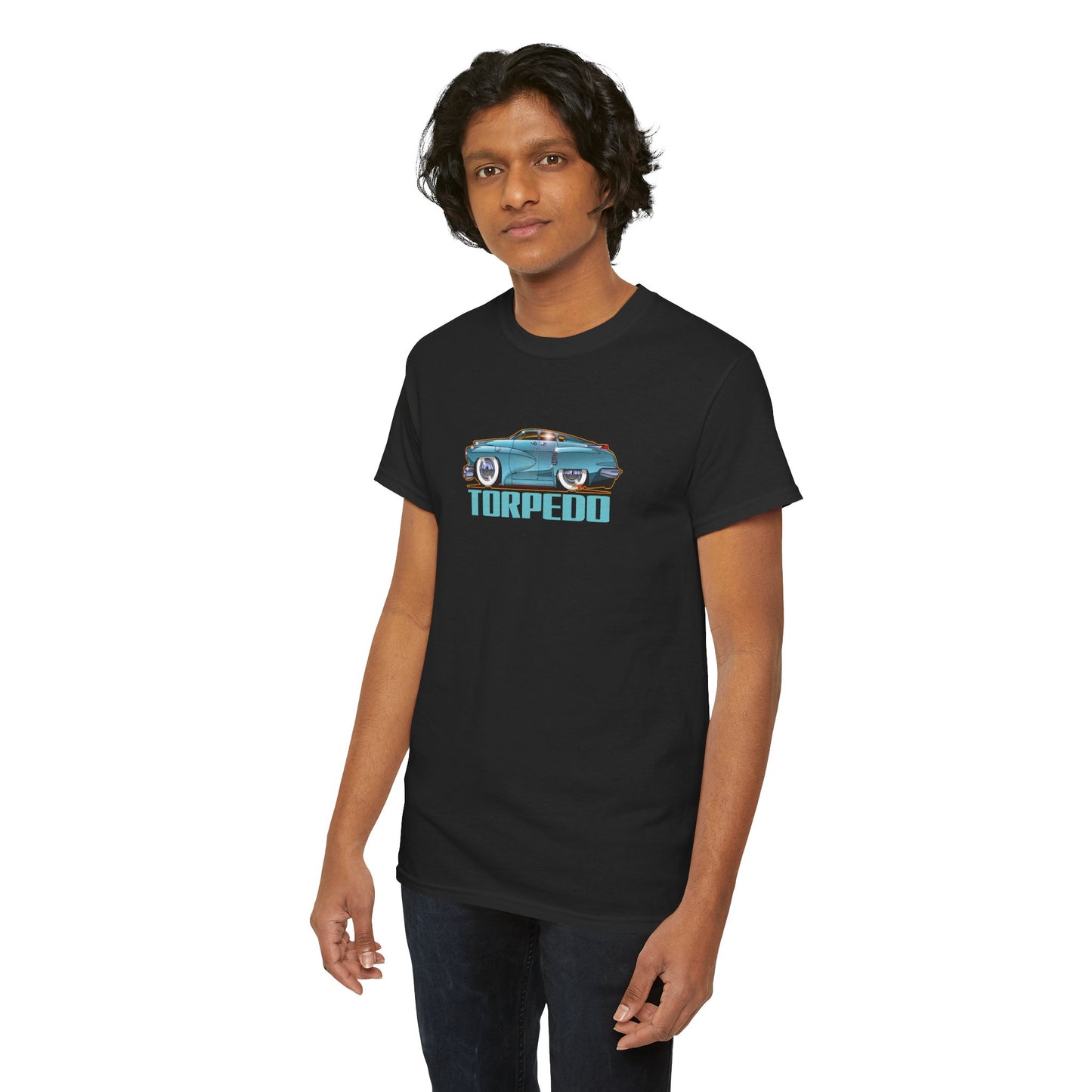 TUCKER TORPEDO 48 Collectible Fireball Art Cotton Tees