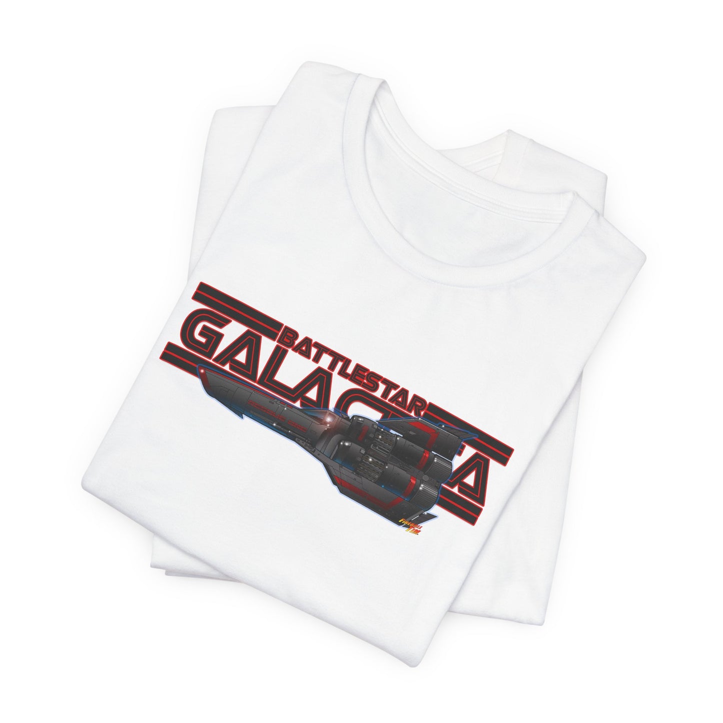 BATTLESTAR GALACTICA Viper Concept Art Logo Short Sleeve Tee 13 Colors