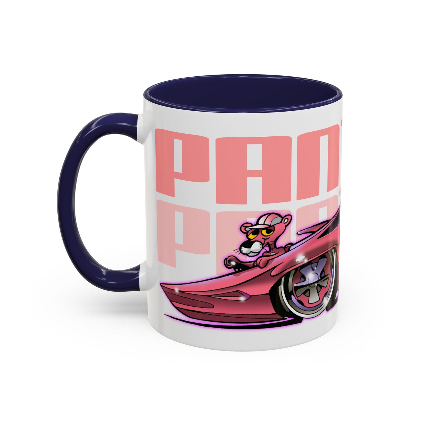 PINK PANTHER PANTHERMOBILE Collectible Coffee Art Mug - 2 Sizes