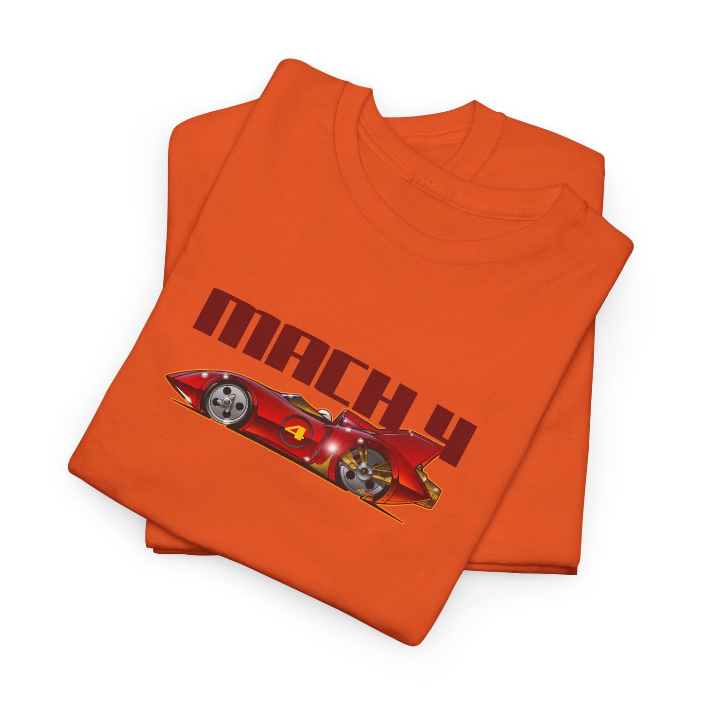 SPEED RACER MACH 4 Fireball Art Cotton Tee Shirt - Colors
