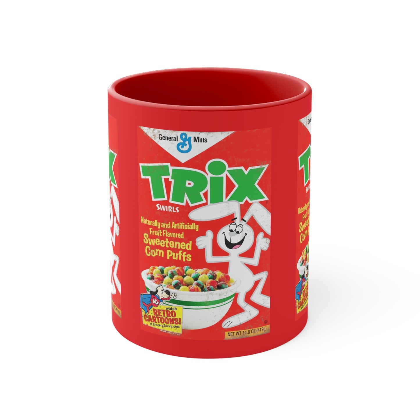 TRIX Vintage Breakfast Cereal Mug 11oz