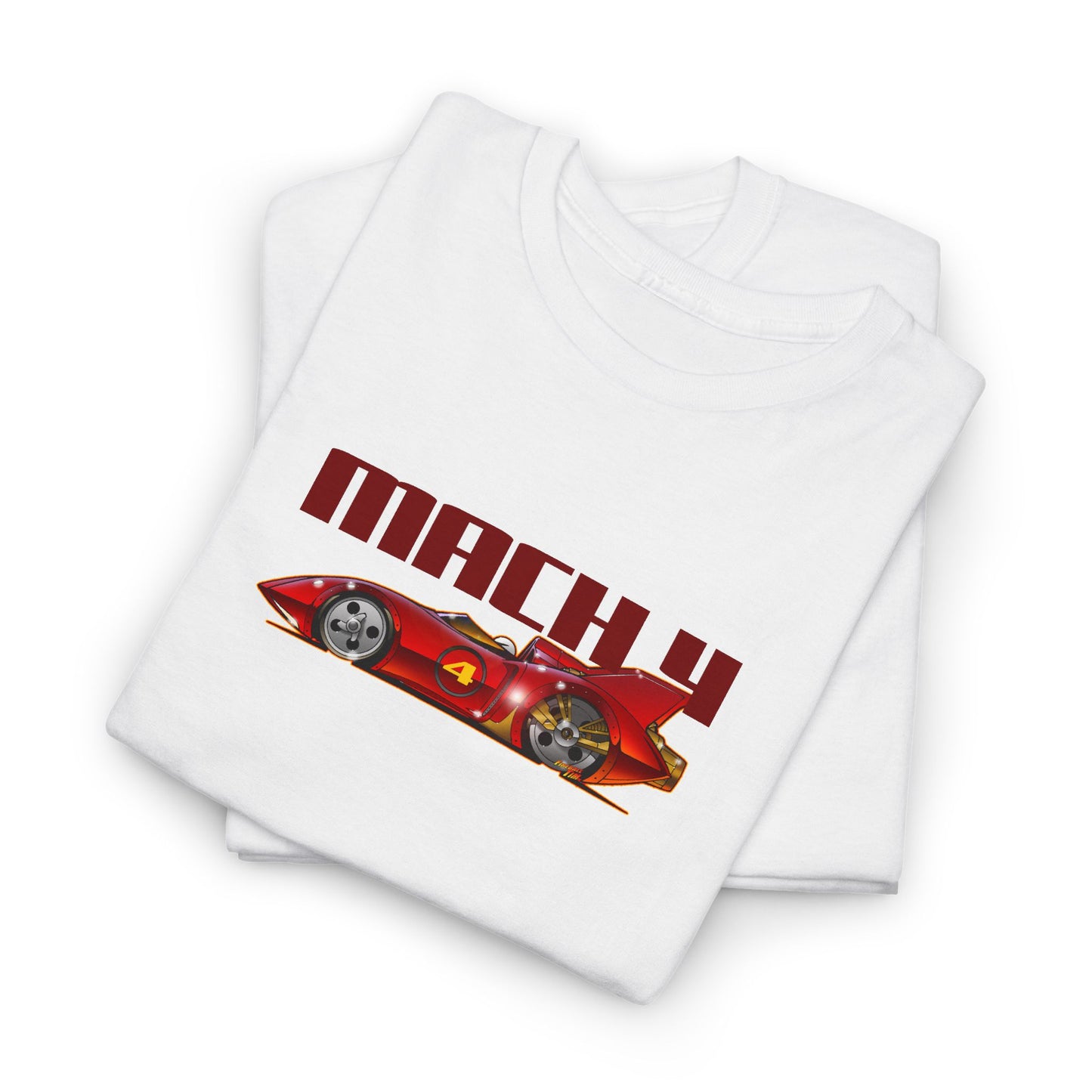 SPEED RACER MACH 4 Fireball Art Cotton Tee Shirt - Colors