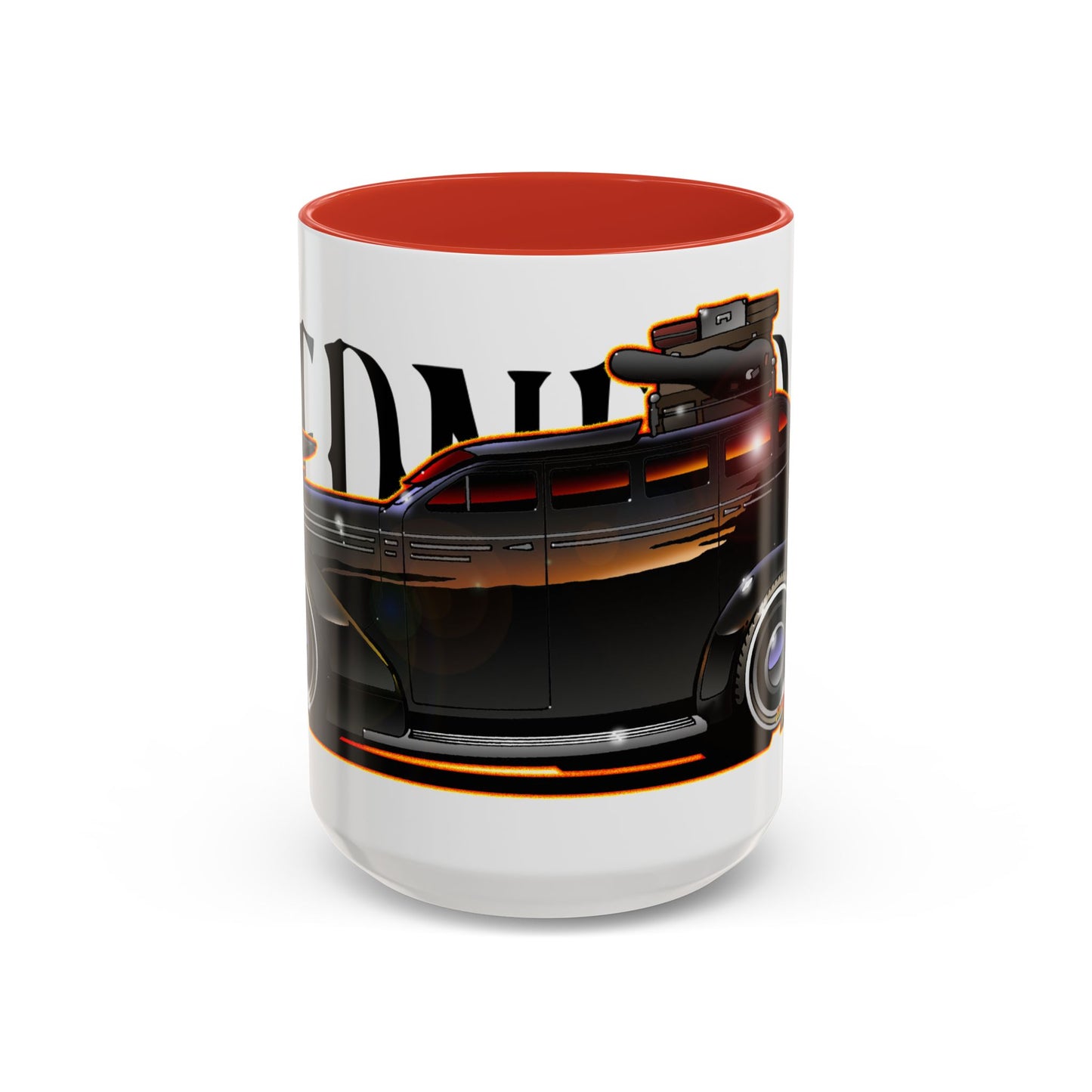 WEDNESDAY TV SHOW PONTIAC LIMO Collectible Art Coffee Mug - 2 Sizes