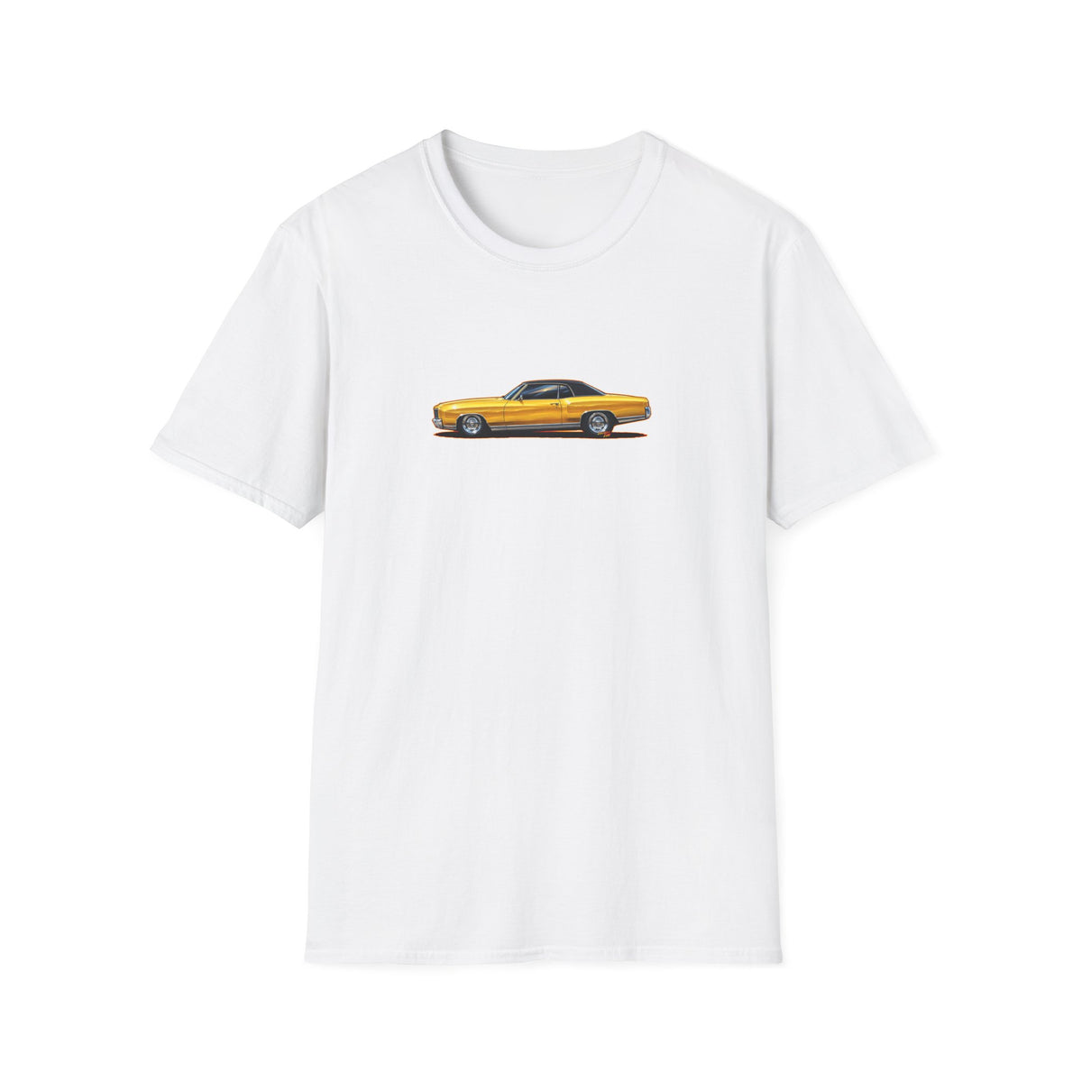 CHEVROLET MONTE CARLO 1972 Collectible Fireball Art TeeShirt