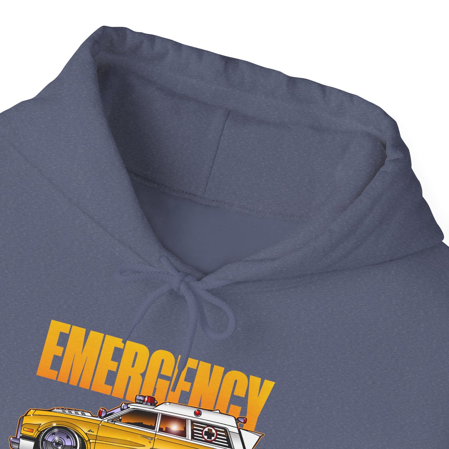 EMERGENCY AMBULANCE TV Show Concept Art Hooded Sweatshirt 9 Colors