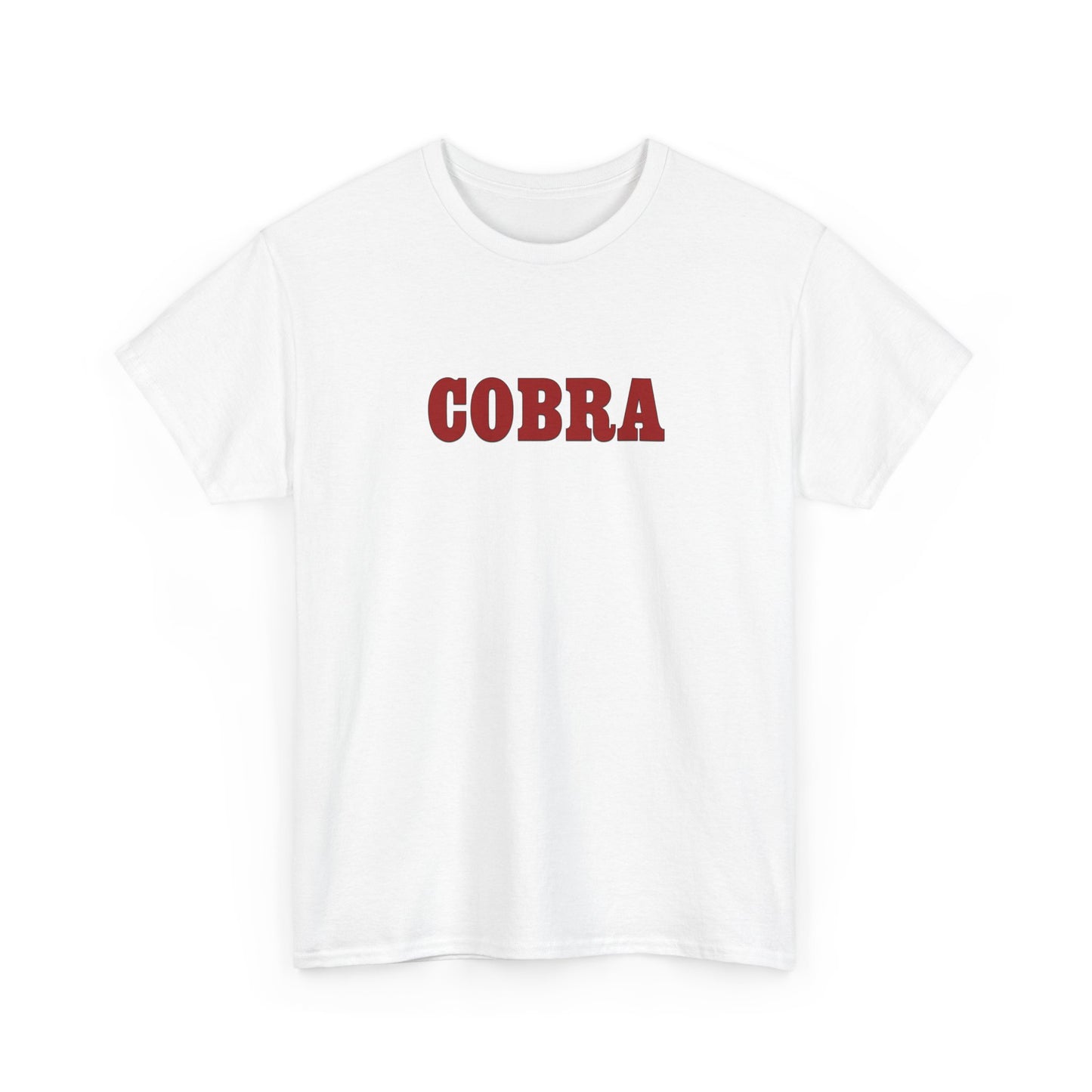 COBRA MERCURY Movie Sylvester Stallone Unisex Heavy Cotton Tee 8 Colors