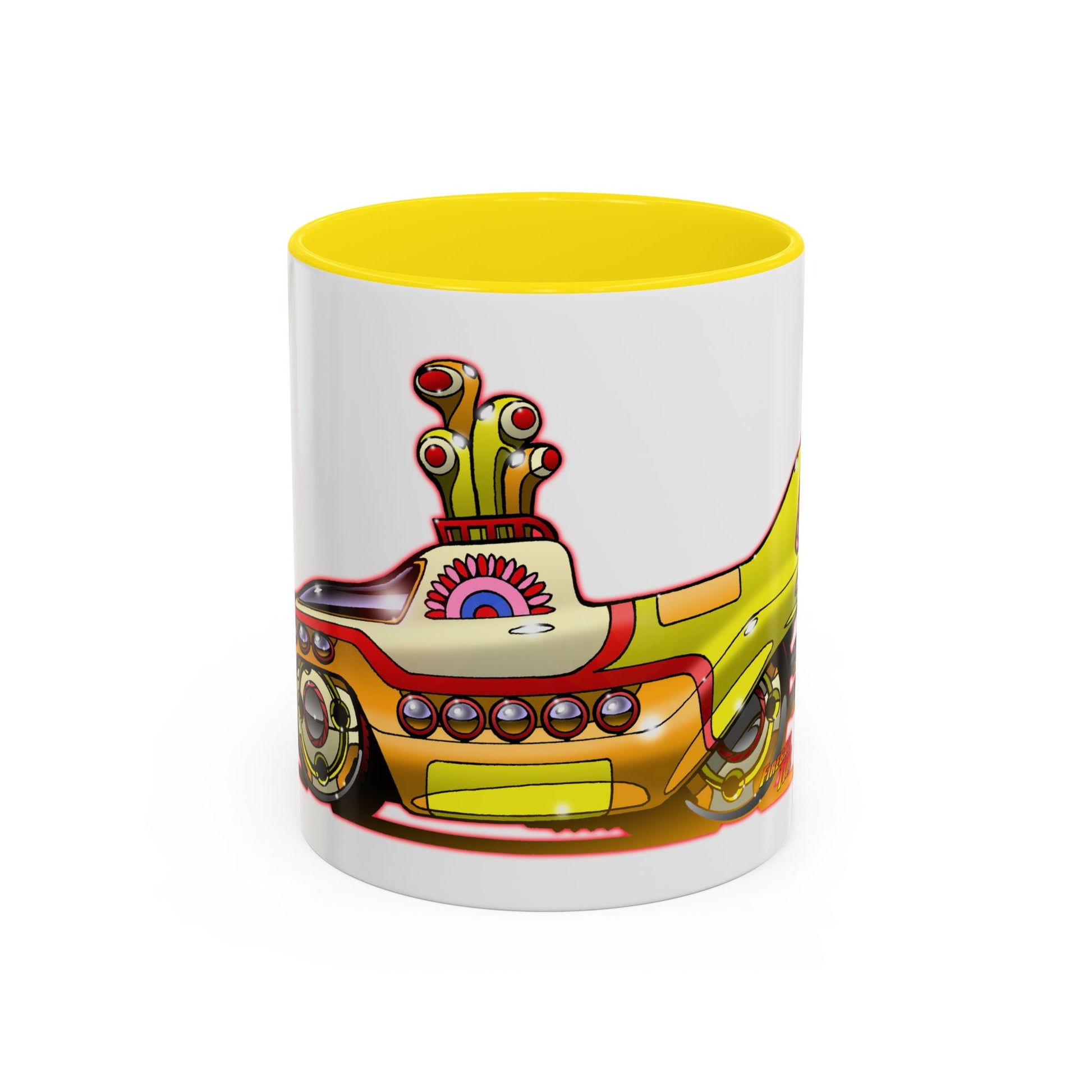 Beatles YELLOW SUBMARINE Concept Art Coffee Mug 11oz-Mug-Fireball Tim Garage