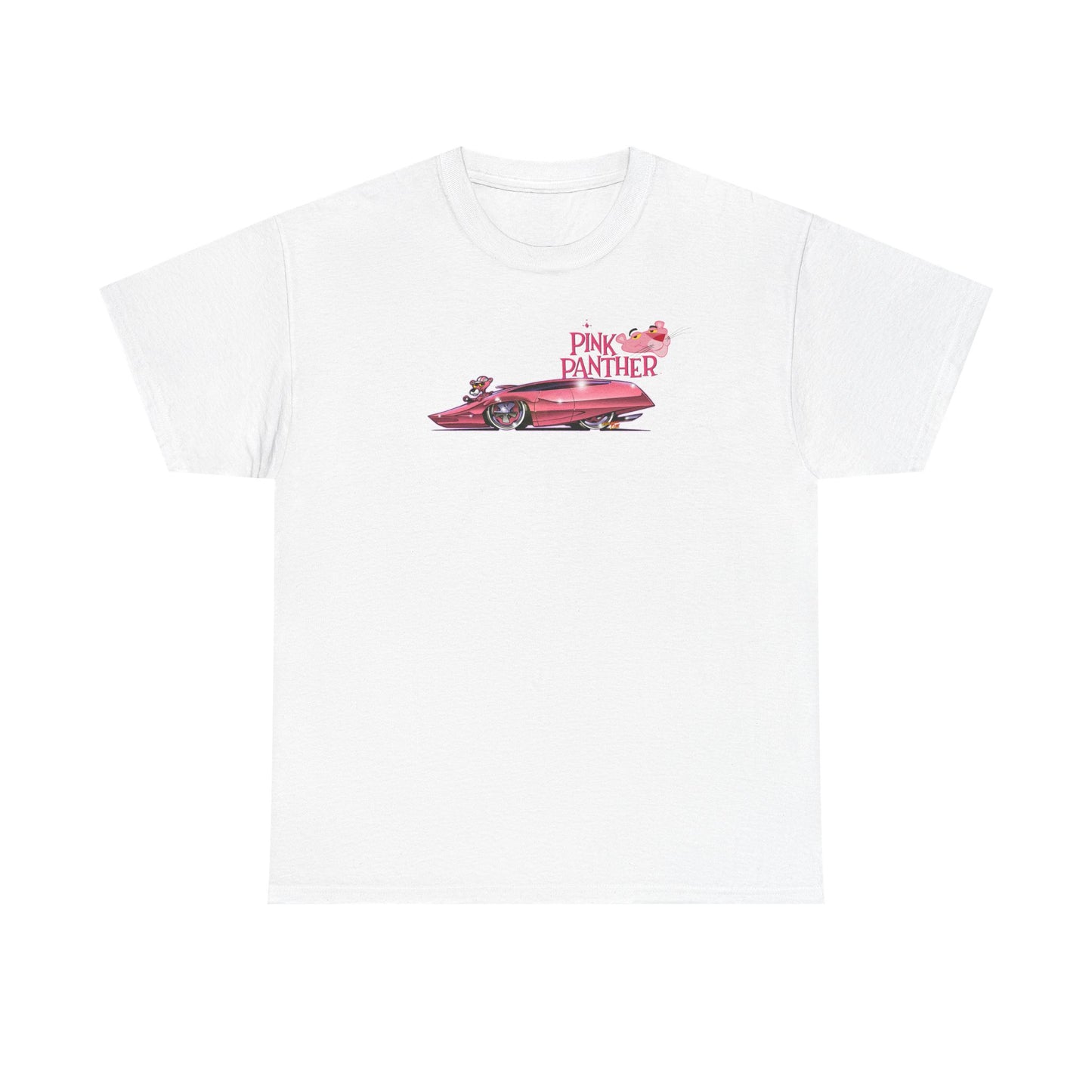 PINK PANTHER PANTHERMOBILE Tee Shirt - Multiple Colors