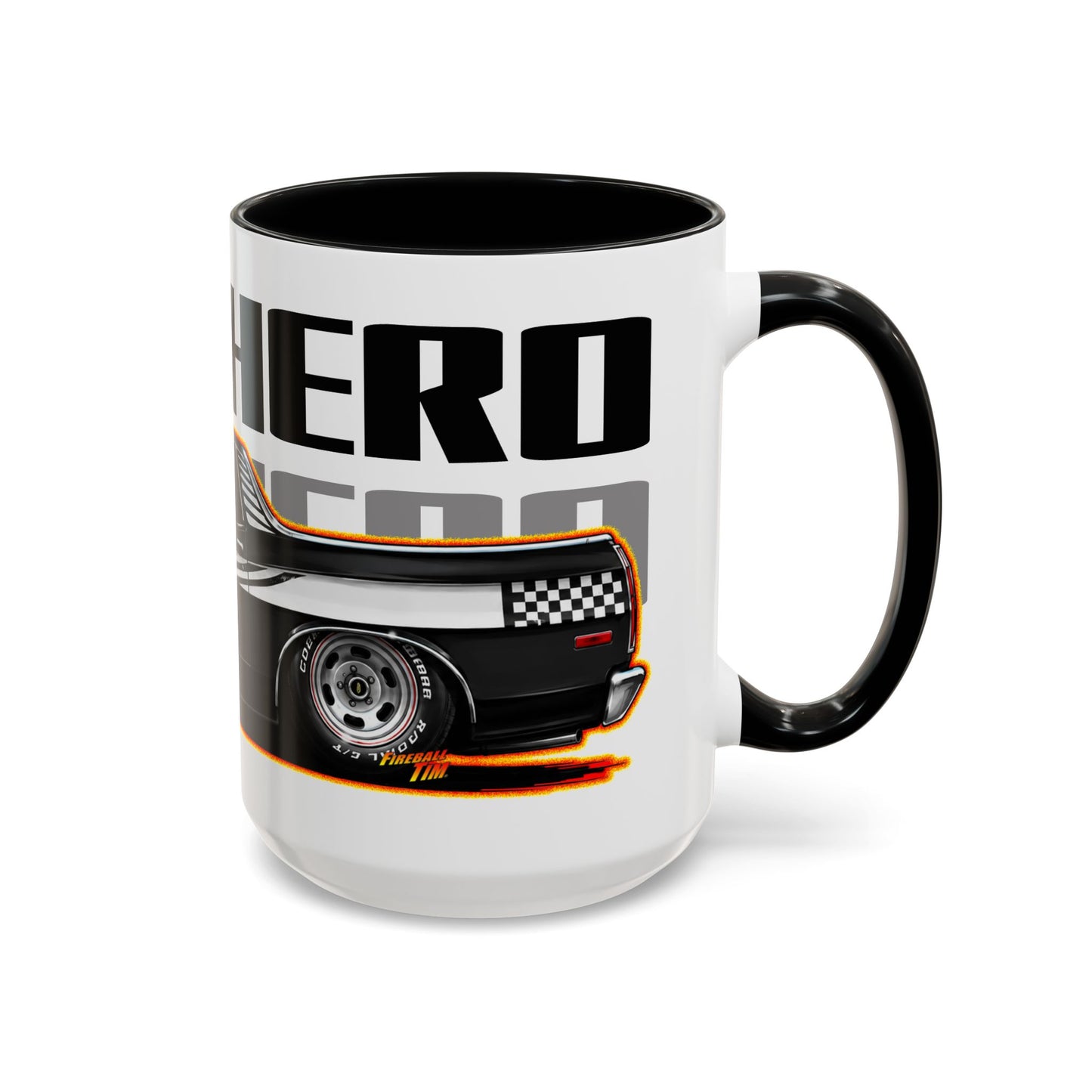 CUSTOM FORD RANCHERO Collectible Fireball Art Coffee Mug - 2 Sizes