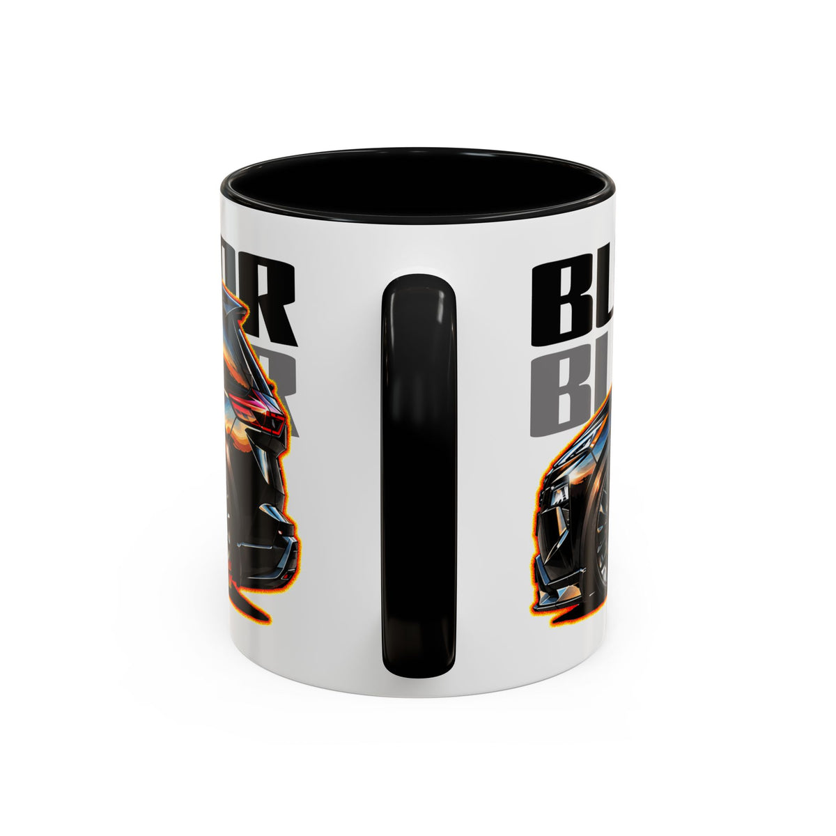 NISSAN ROGUE 2026 Black Armor Edition Collectible Fireball Art Coffee Mug - 2 Sizes
