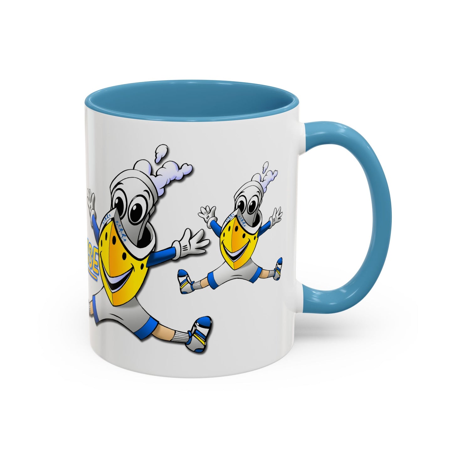 BUDDY CRUISE Mascot Jumping Coffee Mug — 11/15oz Multiple Colors