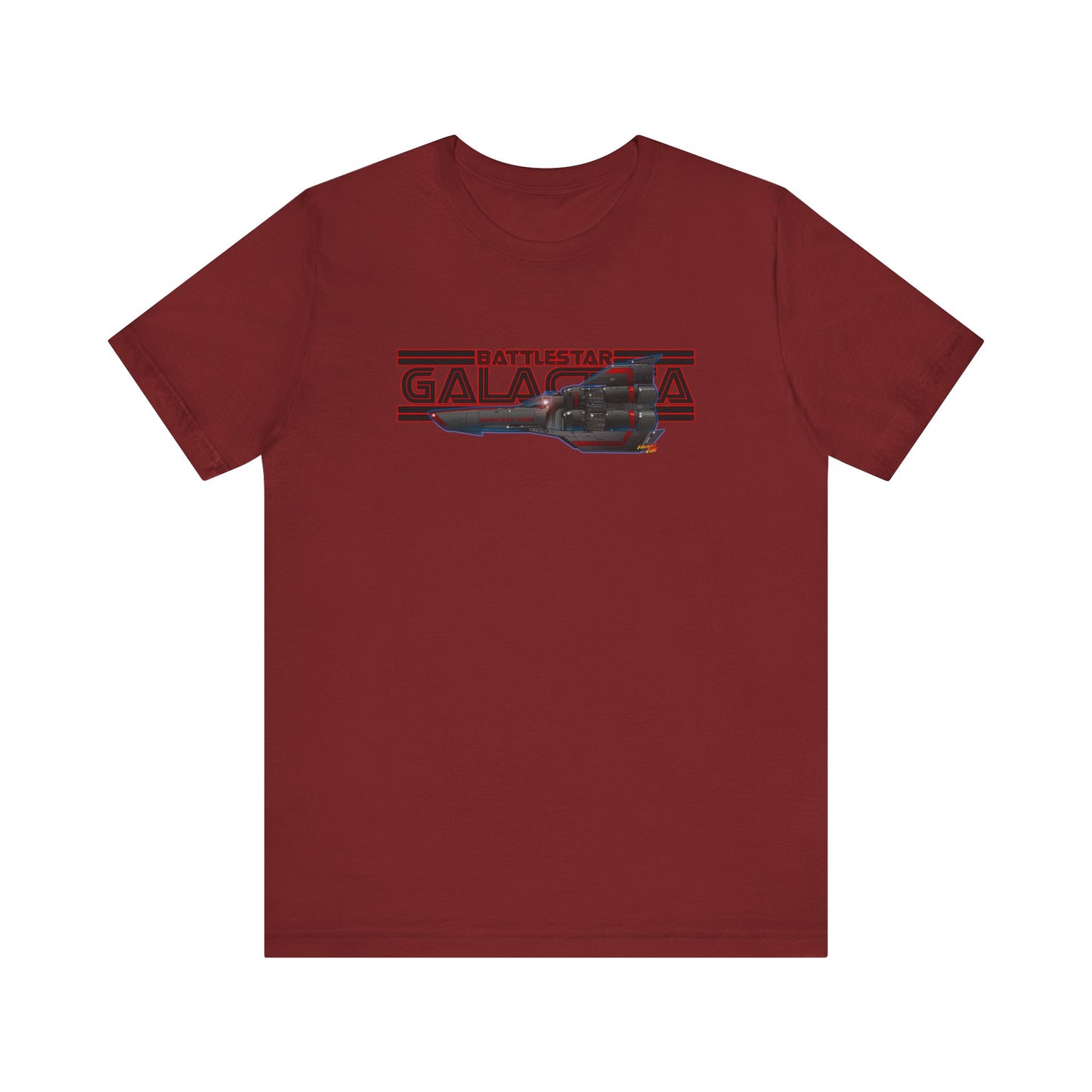 BATTLESTAR GALACTICA Viper Concept Art Logo Short Sleeve Tee 13 Colors