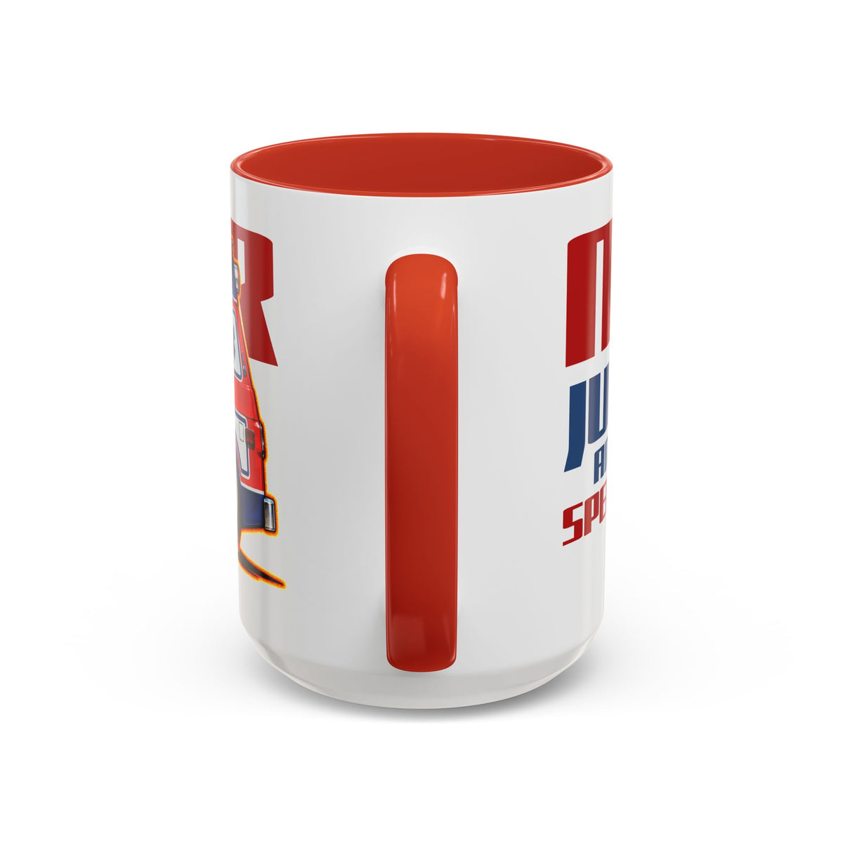 MOTHER, JUGS and SPEED 1975 Chevrolet G20 Van Collectible Fireball Art Coffee Mug - 2 Sizes