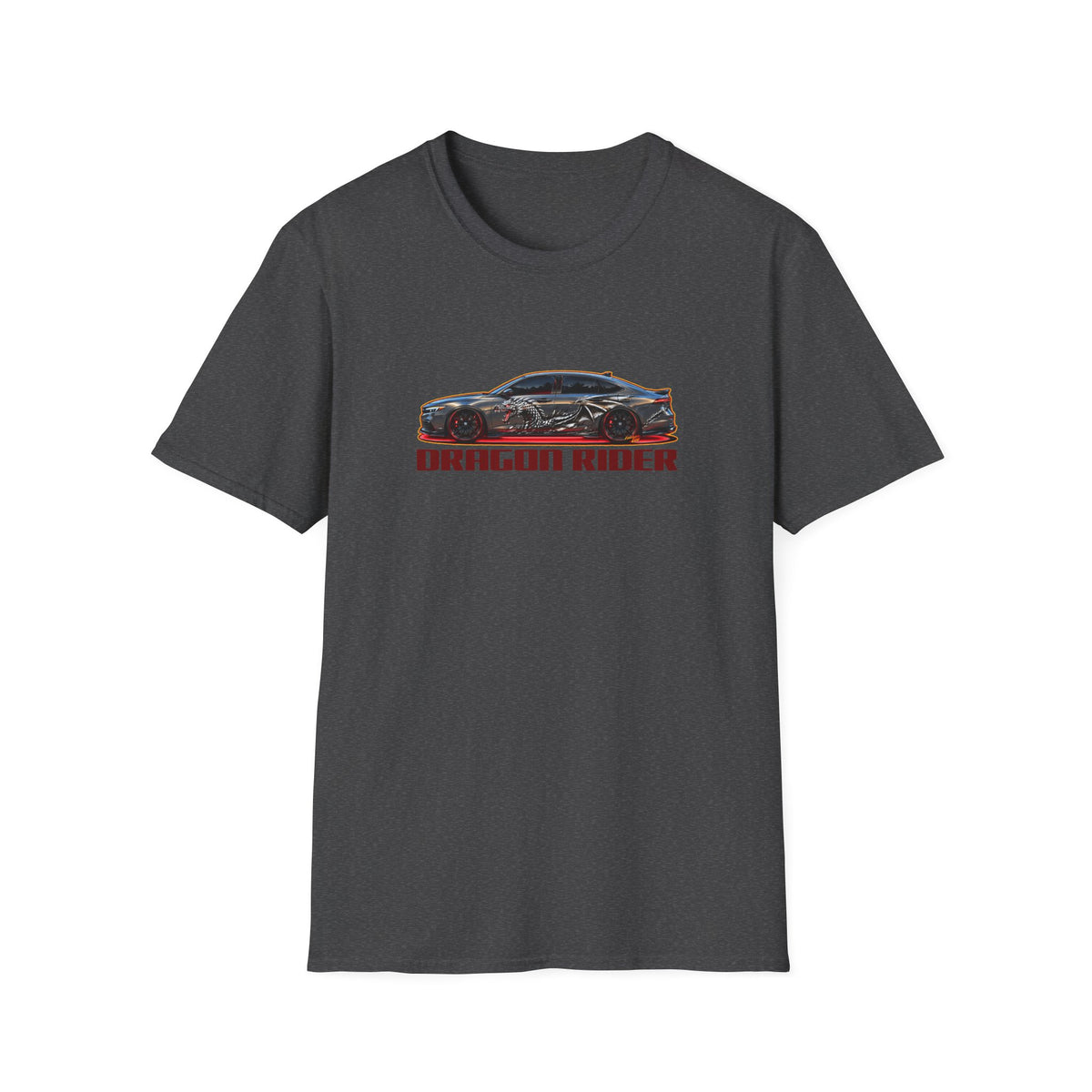 HONDA ACCORD 2025 Dragon Rider Collectible Fireball Art TeeShirt