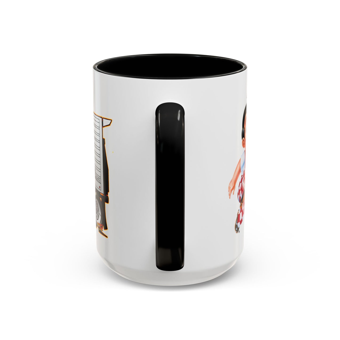 BOB'S BIG BOY Semi Tractor Trailer Truck Collectible Art Coffee Mug - 2 Sizes