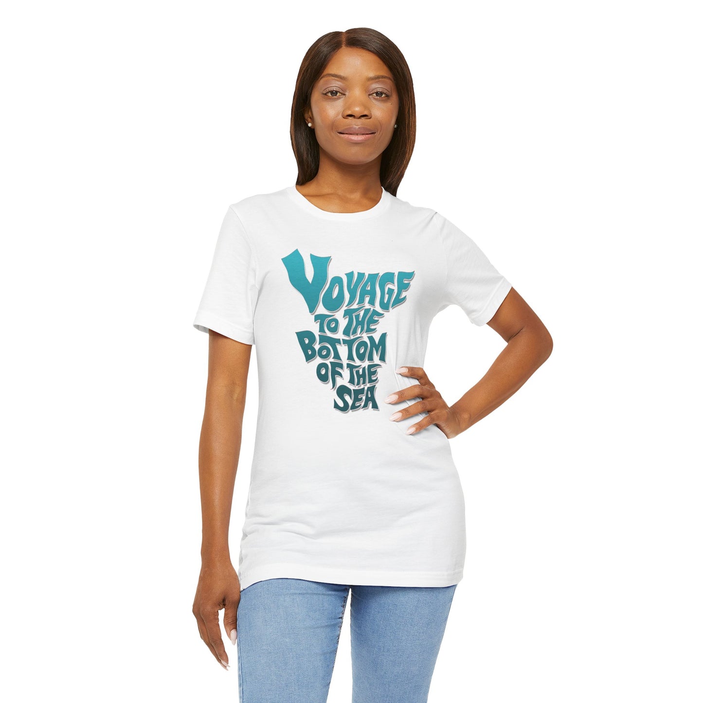 VOYAGE TO THE BOTTOM OF THE SEA Unisex Short Sleeve Tee 8 Colors